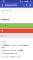 3 Schermata TOEIC listening practice tests