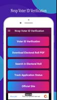 Votercard verification- Guide VoterID Verification poster
