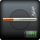 Bateria Cigarro Widget ícone