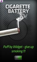 Sigaret Batterij-poster