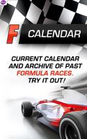 Formula 2024 Calendar ポスター