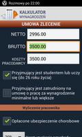 Calculateur de Salaire Poles capture d'écran 3