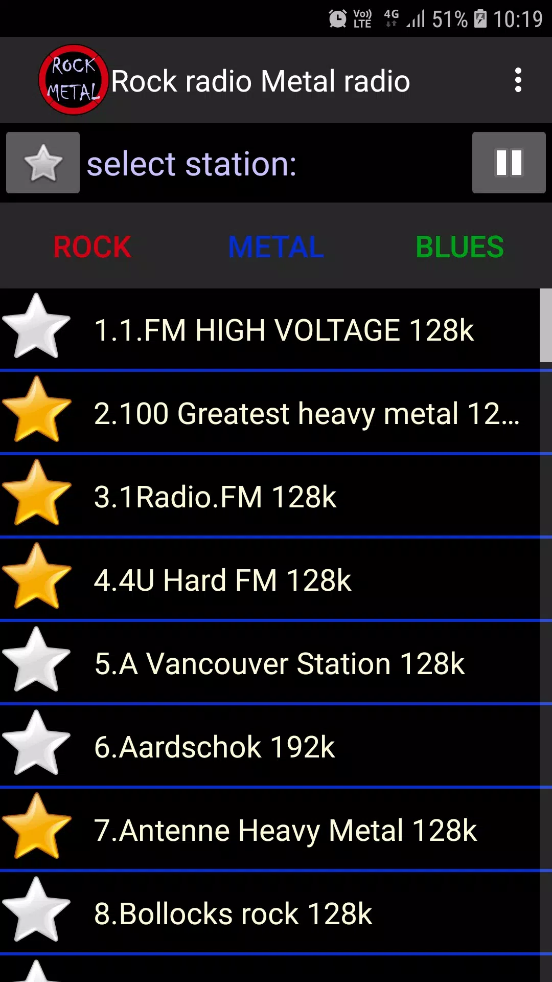 Rock radio Metal radio APK for Android Download
