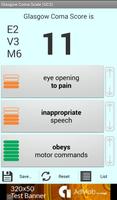 Glasgow Coma Scale (GCS) تصوير الشاشة 1