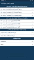 MP Police Exam Practice Plakat