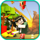 Pixel Block Battle Gun 3D FPS APK