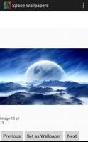 Space Wallpapers captura de pantalla 1