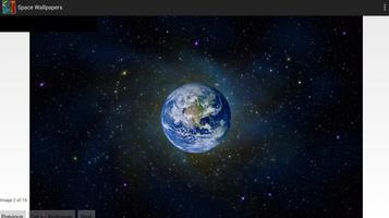 Space Wallpapers captura de pantalla 3
