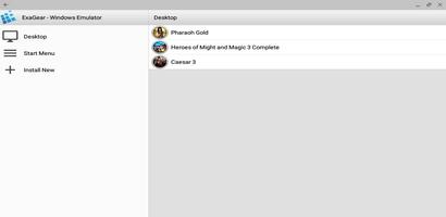 ExaGear - Windows Emulator ảnh chụp màn hình 1