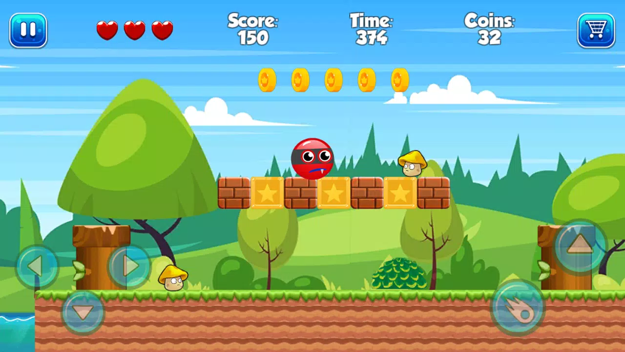 Red epic ball color adventure attack bounce ball challenge brand new crazy  ball hero jumping game 2023::Appstore for Android