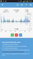Medidor de Vibraciones captura de pantalla 1