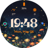 EXD042: Night Scene Watch Face