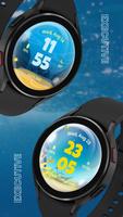 EXD078: Cute Ocean Face poster