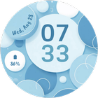 Icona EXD080: Cute Pastel Watch Face