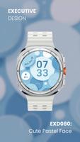 2 Schermata EXD080: Cute Pastel Watch Face