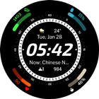 EXD136: Digital Watch Face أيقونة