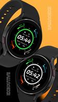 EXD136: Digital Watch Face الملصق