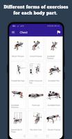 Gym Workout & Fitness Trainer captura de pantalla 1