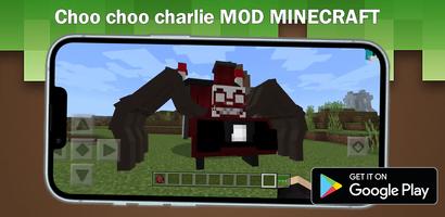 ChooChoo charlie for minecraft Poster