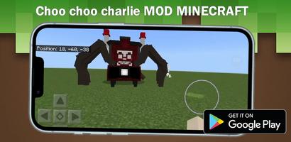 ChooChoo charlie for minecraft captura de pantalla 1