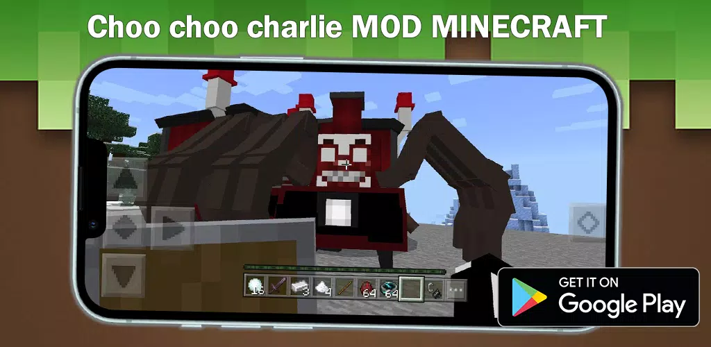 Download Mod Choo Choo Charles for MCPE android on PC