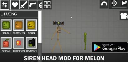 SirenHead for melon playground capture d'écran 3