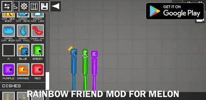 Mod Melon Rainbow Friends تصوير الشاشة 1