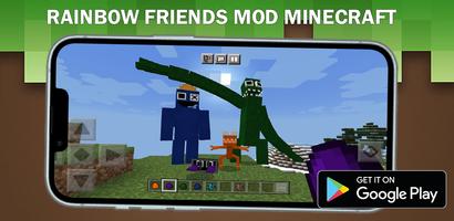 Rainbow Friends for Minecraft الملصق
