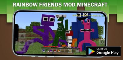 Rainbow Friends for Minecraft تصوير الشاشة 1