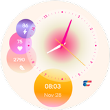 APK Fancy: Bubble Watch Face