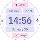 EXD022: Material Watch Face APK