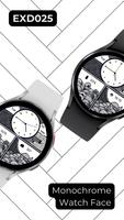 EXD025: Monochrome Watch Face Plakat