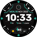 General: Digital Watch Face