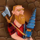 ikon Digging Miner Lumber Jack