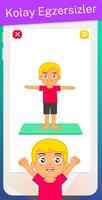 Çocuklar için evde egzersiz Ekran Görüntüsü 1