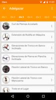 Ejercicios Gym captura de pantalla 1