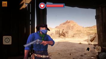 West Gunfighter Cowboy game 3D captura de pantalla 3