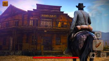 West Gunfighter Cowboy game 3D الملصق