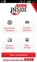 Battery App - EXIDE INSIDE تصوير الشاشة 1
