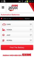 Battery App - EXIDE INSIDE تصوير الشاشة 2