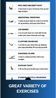 Abs & Core Workouts 28 Days Su capture d'écran 2