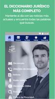 Poster LegalApp - Diccionario Jurídico - Enciclopedia