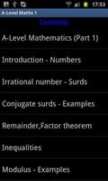 A-Level Mathematics (Part 1) ảnh chụp màn hình 1