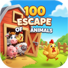 Escape of 100 Farm Animals أيقونة