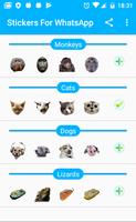 Funny Animals WASticker App الملصق