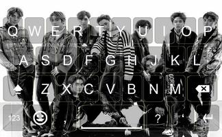 EXO Keyboard Theme for EXO-Ls capture d'écran 2