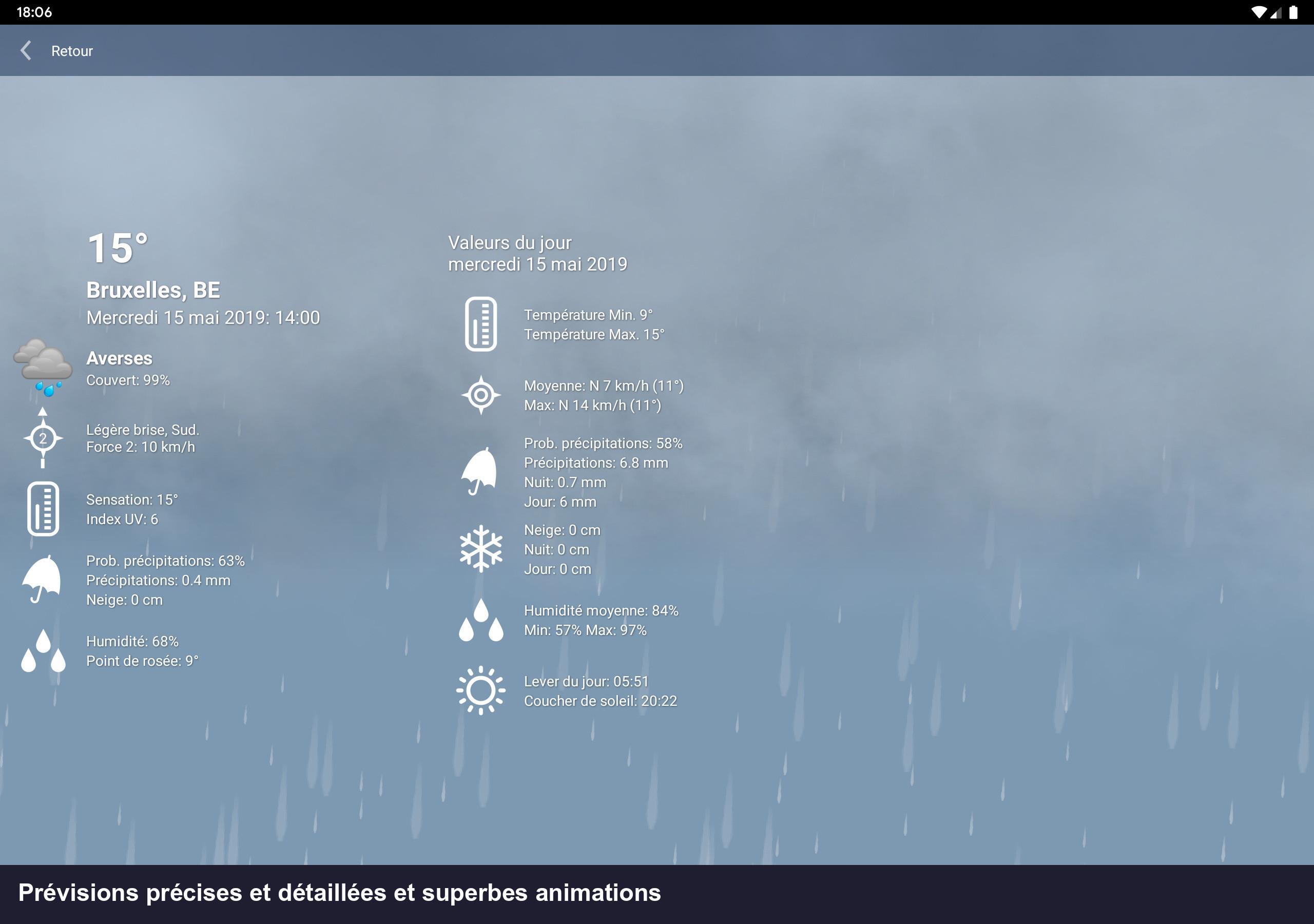 Météo Belgique Xl Pro Pour Android Téléchargez Lapk