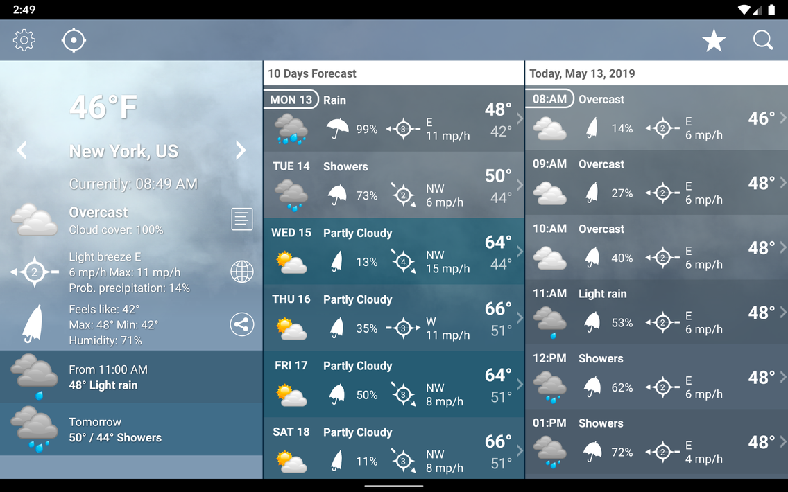 Weather XL screenshot 9