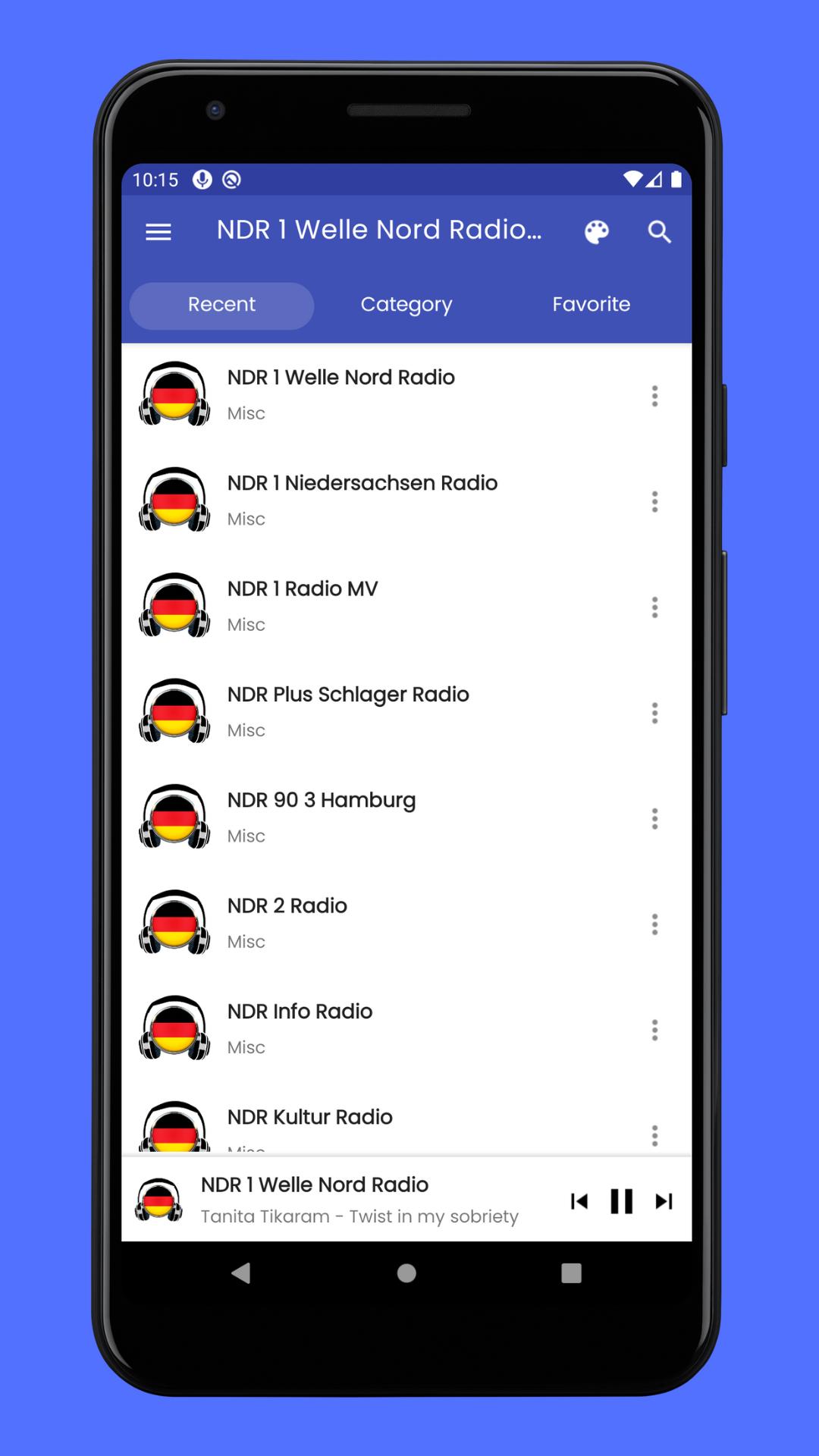 Descarga de APK de NDR 1 Welle Nord Radio App para Android