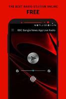 BBC Bangla News App Live Radio Affiche